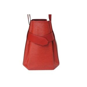 Louis Vuitton Paul Red Sac Leather Epi de Bag Shoulder
